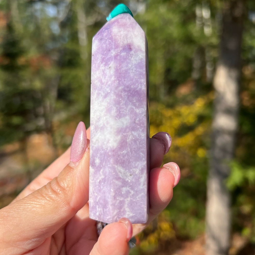Lepidolite (2) tower | crystal - Picture 3 of 14